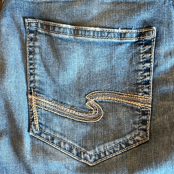 Men’s Silver Jeans Co Bootcut Leg Jeans 38/32 - Picture 2 of 3